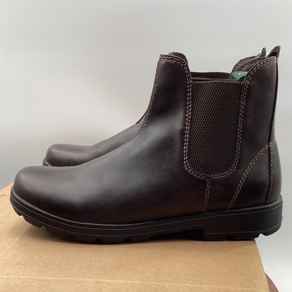 Eastland Cyrus Mens Chelsea Boots Dark Brown Ankle Boot 4678-02 Size 10.5 D